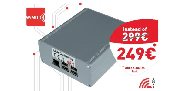 New Lower Price: LoRa® Lite Gateway (868 MHz)