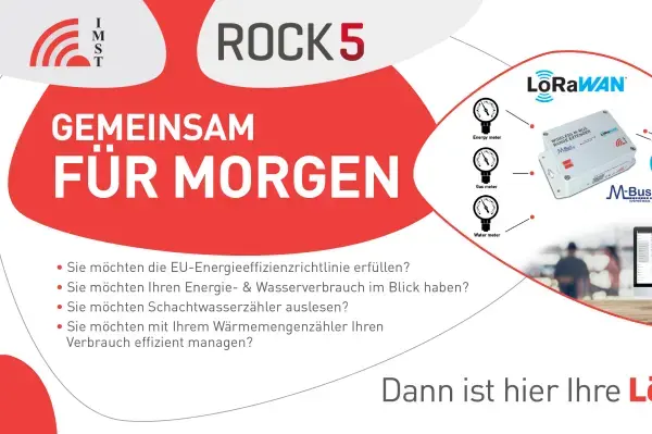 wM-Bus Range Extender & Rock5 IoT Plattform now compatible