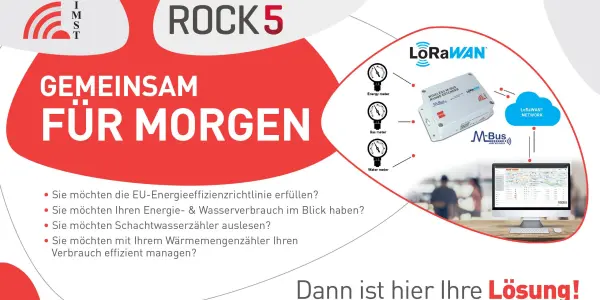 wM-Bus Range Extender & Rock5 IoT Plattform now compatible