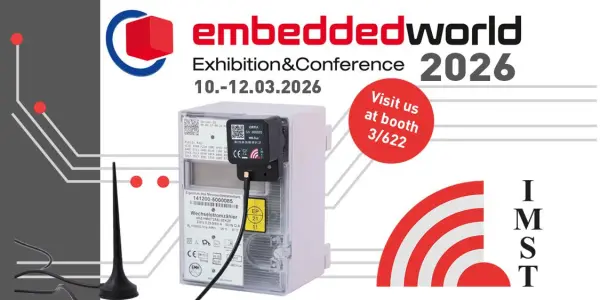 IMST at embedded world 2026 – New mioty®, wM Bus and LoRaWAN® devices