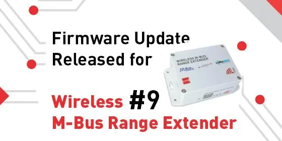 Firmware Update for Wireless M Bus Extender