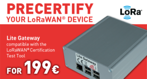 LCCT - Precertify your LoRaWAN device